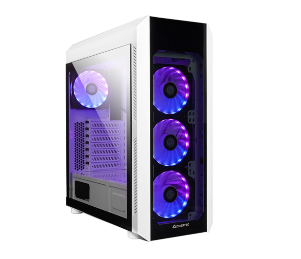 Chieftec GL-03W-OP ATX RGB White - 1336277 - zdjęcie